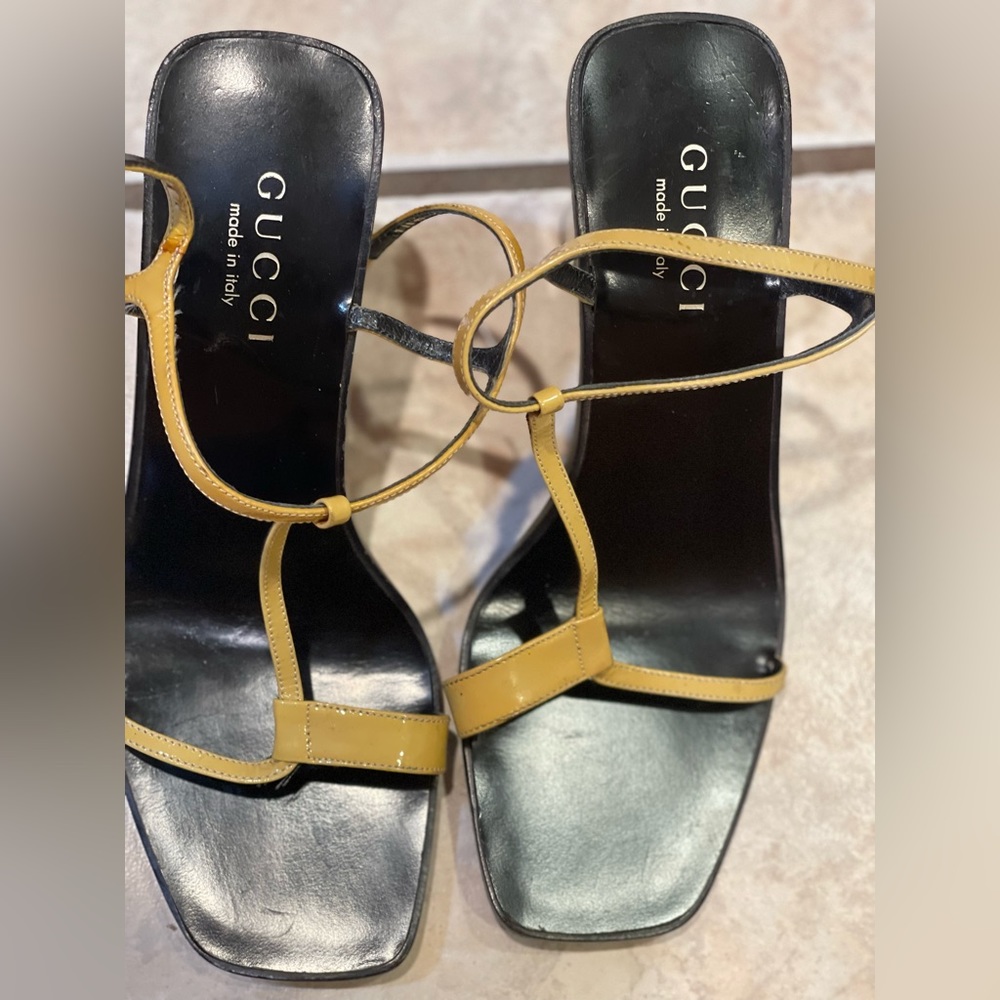 Authentic Gucci dressy sandals